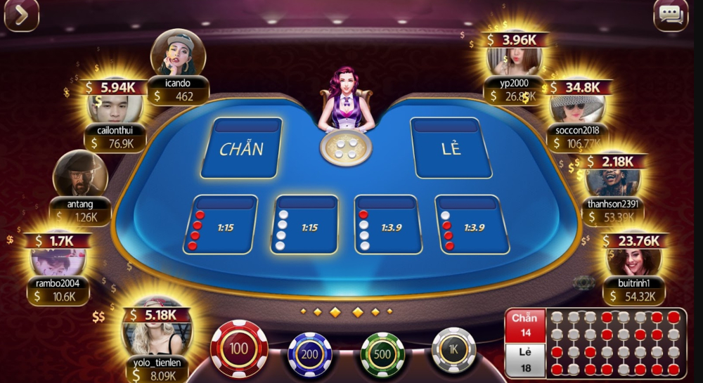 Xóc đĩa online Sbobet 1 Người chơi có nhiều lựa chọn cược tại xóc đĩa Sbobett