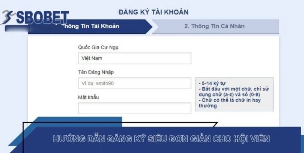 Kèo tài xỉu là gì? Chi tiết về các loại kèo và cách tham gia tại Sbobet 3 Quy trình đăng ký tham gia Sbobet vô cùng đơn giản