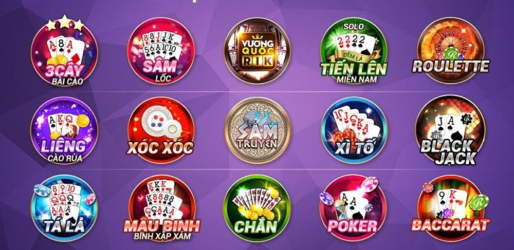 Game bài đổi thưởng Sbobet 2 Hệ thống trò chơi với hơn 100 game bài khác nhau